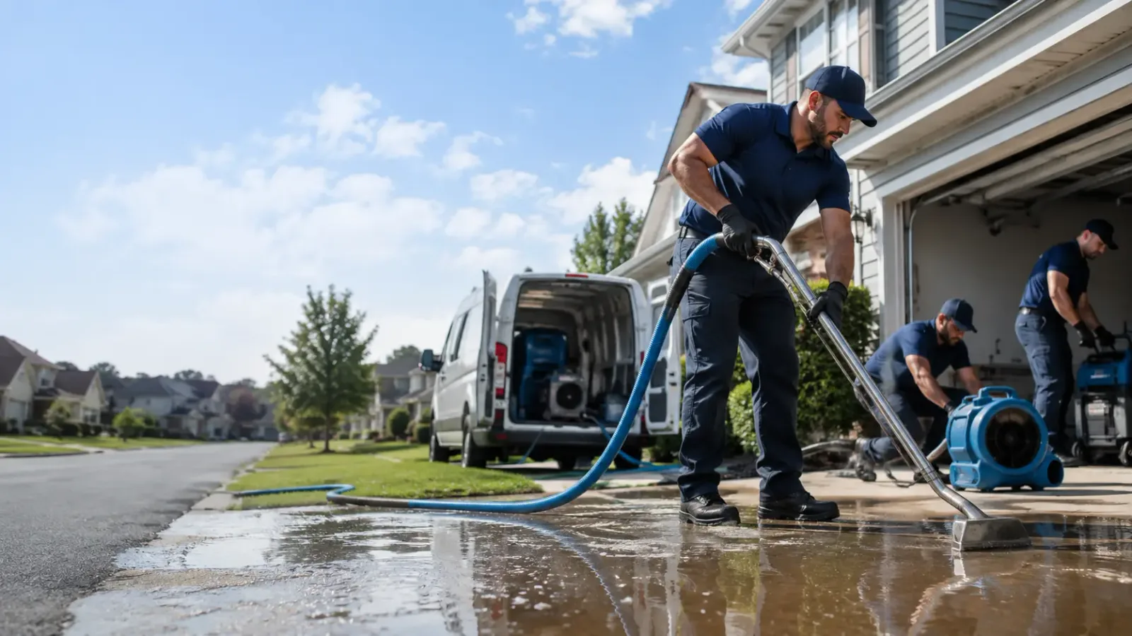Flood Damage Restoration in Nardin, OK